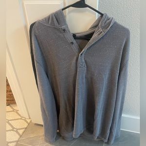 Henley hoodie